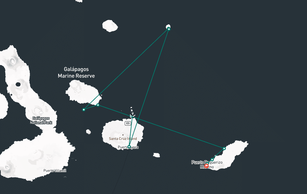 Itinerary A5 East Program