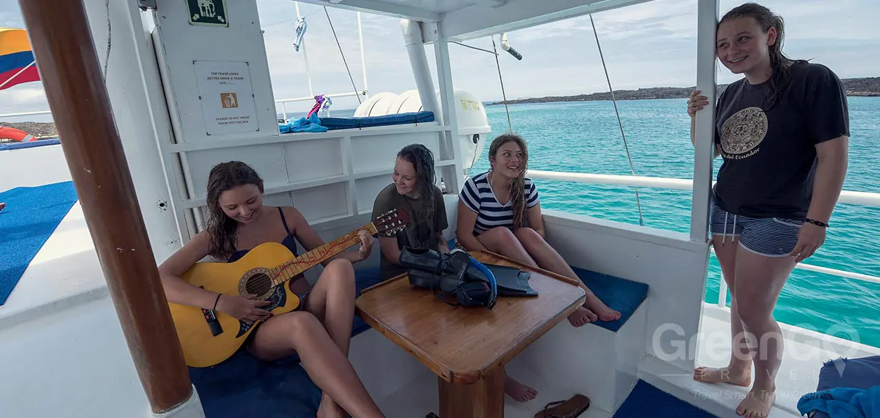 Golondrina Galapagos Yacht - Exterior Deck