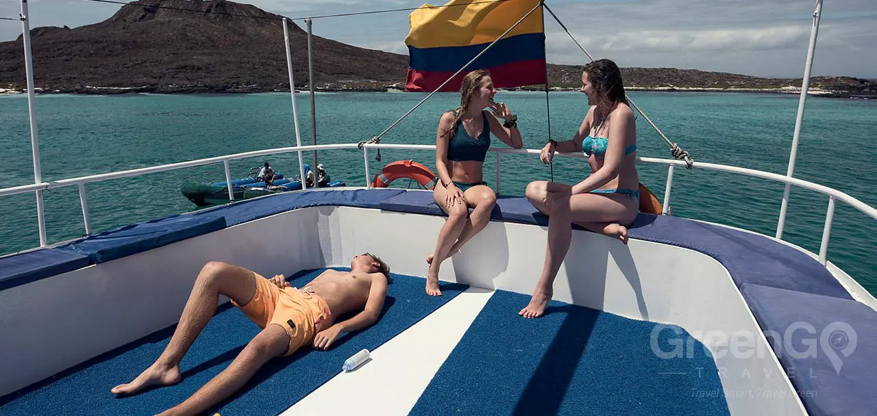 Golondrina Galapagos Yacht - Solarium Deck