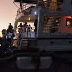 Fragata Galapagos Yacht - Getting back on the Fragata