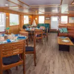 Cachalote Explorer Galapagos Yacht - Dining Living Room 2