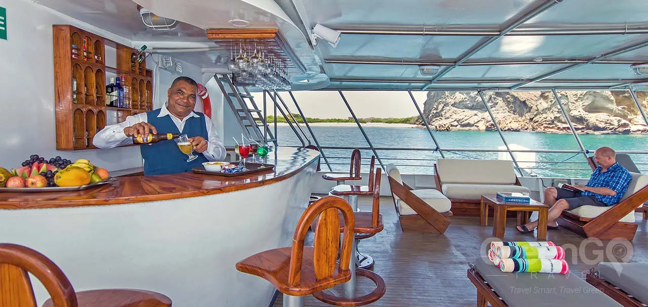 San Jose Galapagos Yacht - Bar