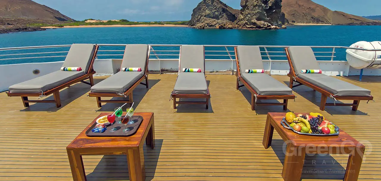 San Jose Galapagos Yacht - Sun Deck