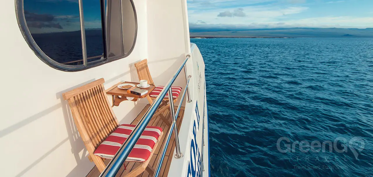 Tip Top 2 Galapagos Catamaran - Balcony