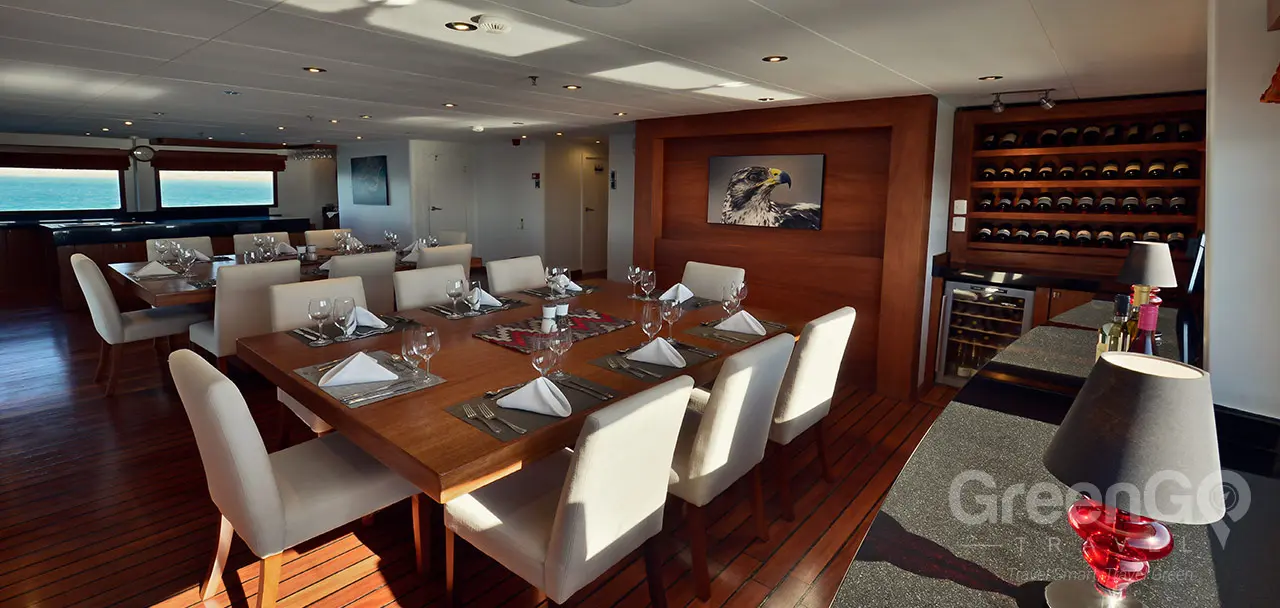 Celebrity Xploration Galapagos Catamaran - Dining Room 4
