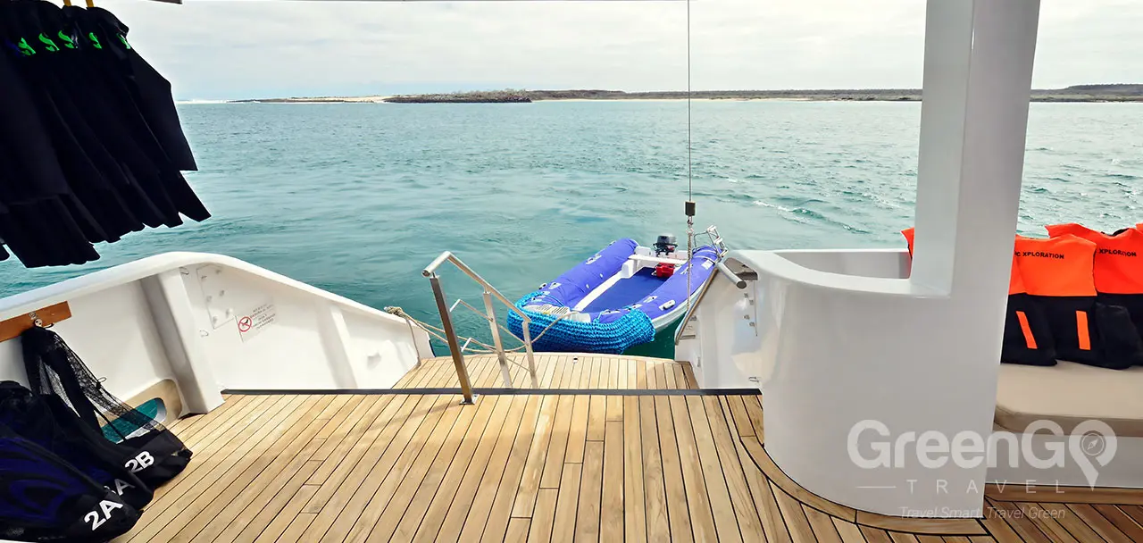 Celebrity Xploration Galapagos Catamaran - Porch