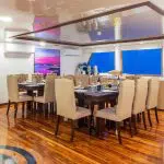 Cormorant Galapagos Catamaran - Dining Room 1