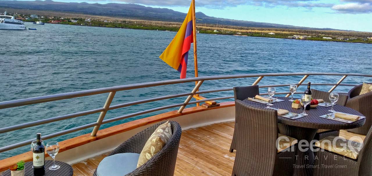 Galapagos Sea Star Journey Yacht - Upper Deck Social Area