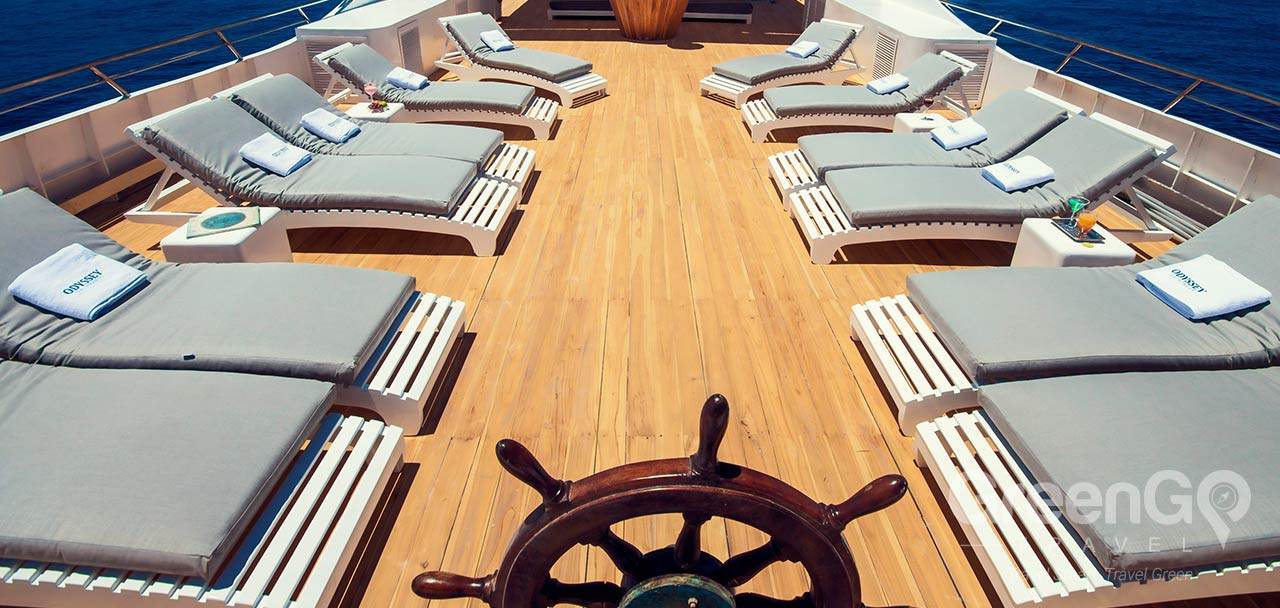 Odyssey Galapagos Yacht - Sun Deck 1