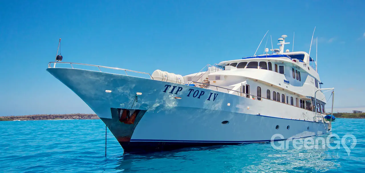 Tip Top 4 Galapagos Yacht - Front View