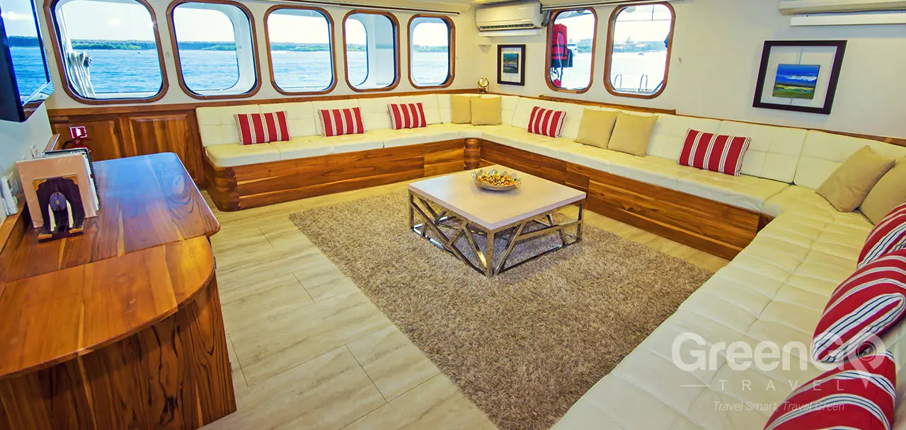 Tip Top 4 Galapagos Yacht - Lounge Area 2