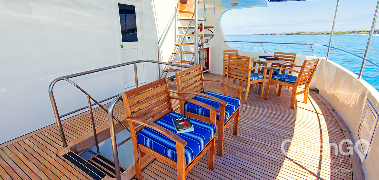 Tip Top 4 Galapagos Yacht - Upper Stern Platform 2