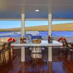 Treasure of Galapagos Catamaran - Al-Fresco Dining 1
