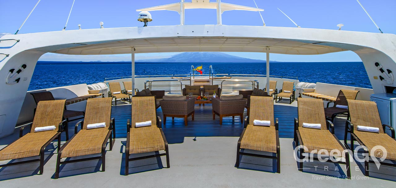 Treasure of Galapagos Catamaran - Sun Deck