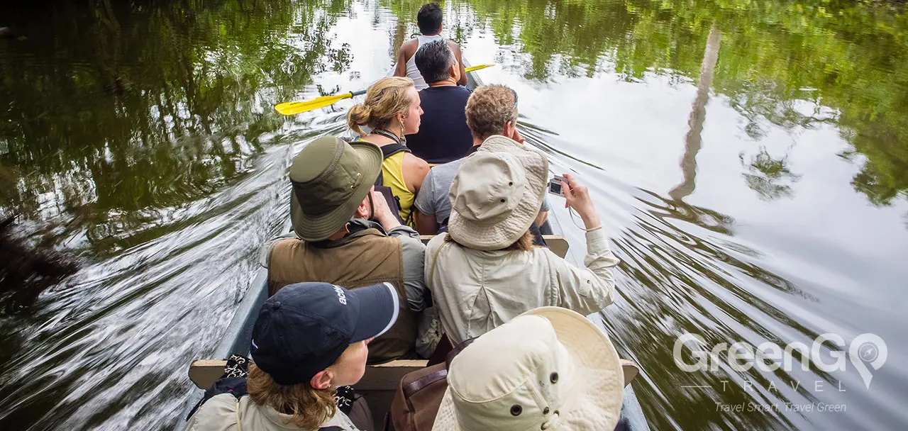 La Selva Eco Lodge - Canoe Ride