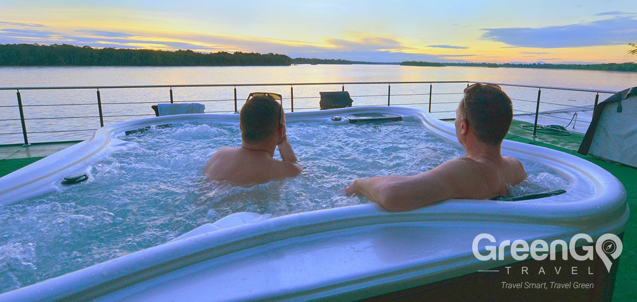 Anakonda Amazon Cruise - Observation Deck Hot Tub