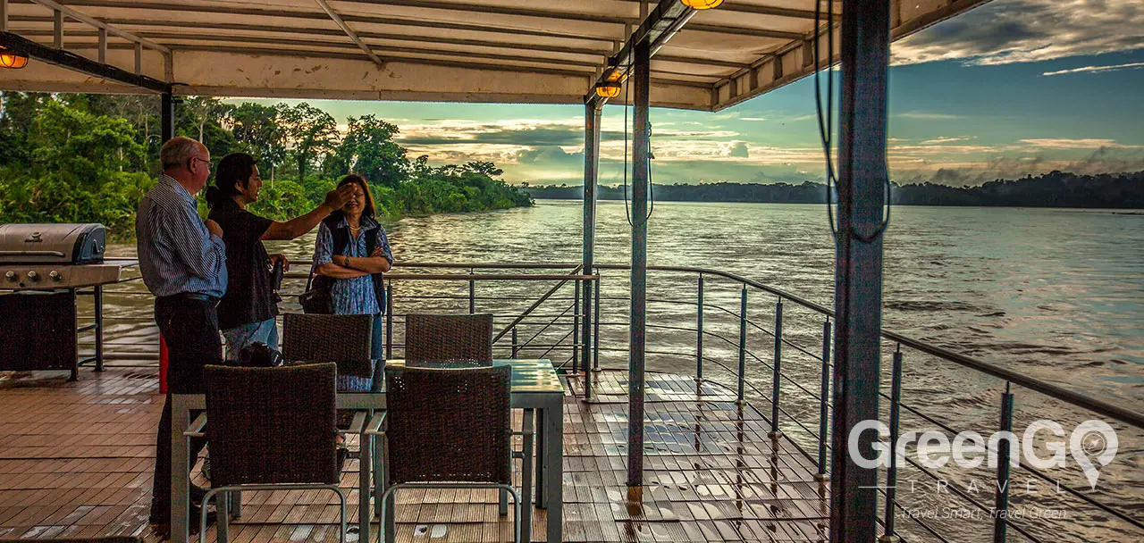 Anakonda Amazon Cruise - Outdoor Dinning