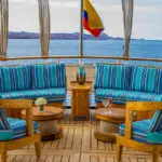 Evolution Galapagos Ship - Al Fresco Lounge Saloon