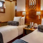 Grace Galapagos Yacht - Carolina Deck Twin Deluxe Stateroom