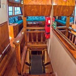 Daphne Galapagos Yacht Hallways