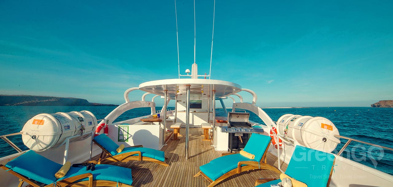 Majestic Galapagos Yacht Sun Deck