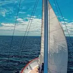 Samba Galapagos Sailboat Bow