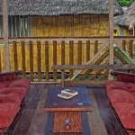 Amazon Dolphin Lodge Lounge Area