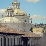 Colonial Quito Domes of La Compania Church