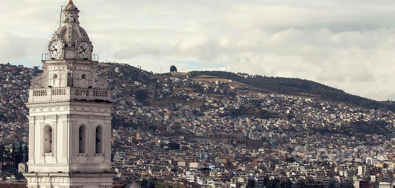 Colonial Quito Santo Domingo Church