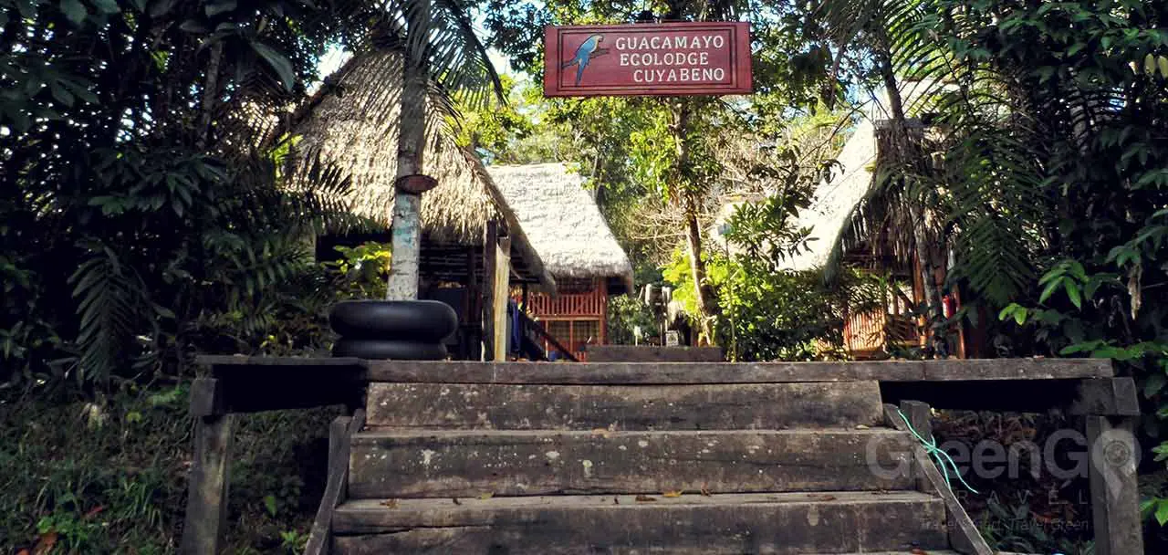 Guacamayo Lodge Entrance