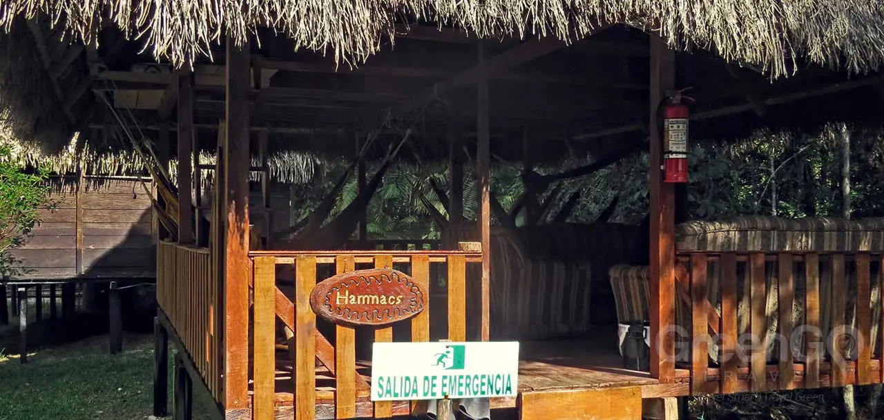 Guacamayo Lodge Lounge Area
