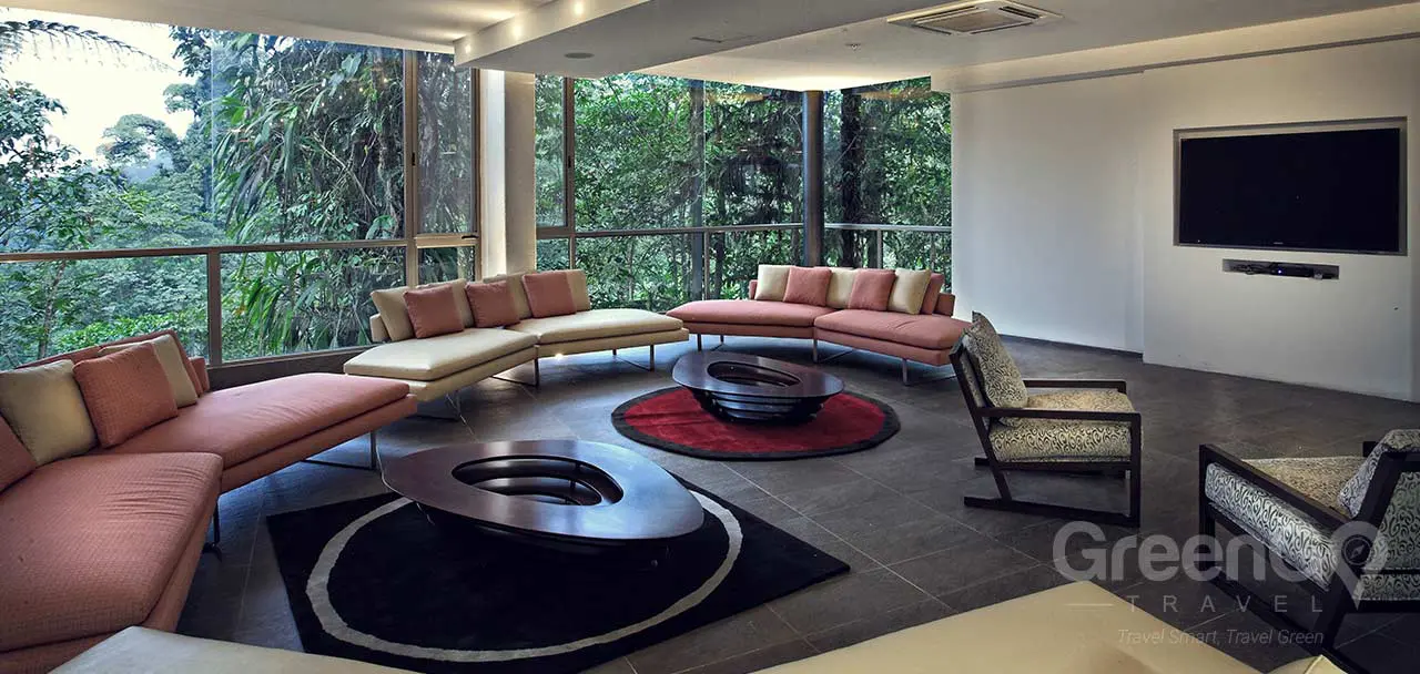 Mashpi Lodge Lounge Area