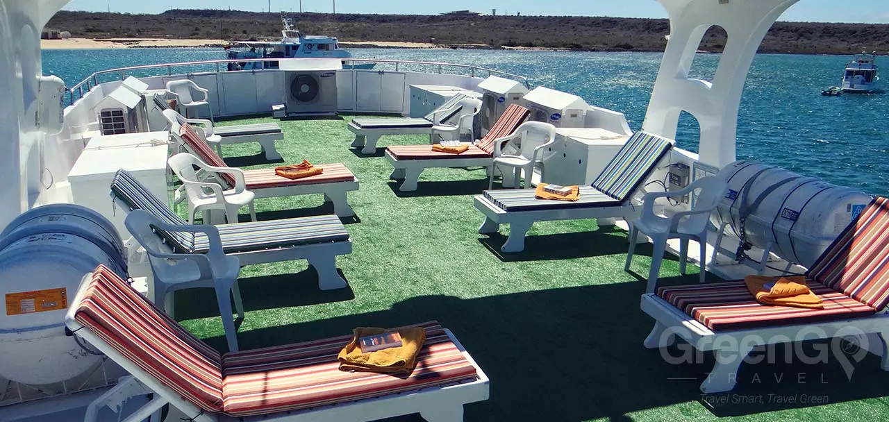Angelito Galapagos Yacht - Sun Deck