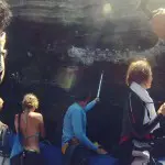 Astrea Galapagos Yacht - Divers in Panga Ride