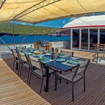 Passion Galapagos Yacht - Exterior Dining 1