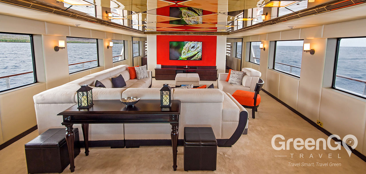 Passion Galapagos Yacht - Interior Lounge 1