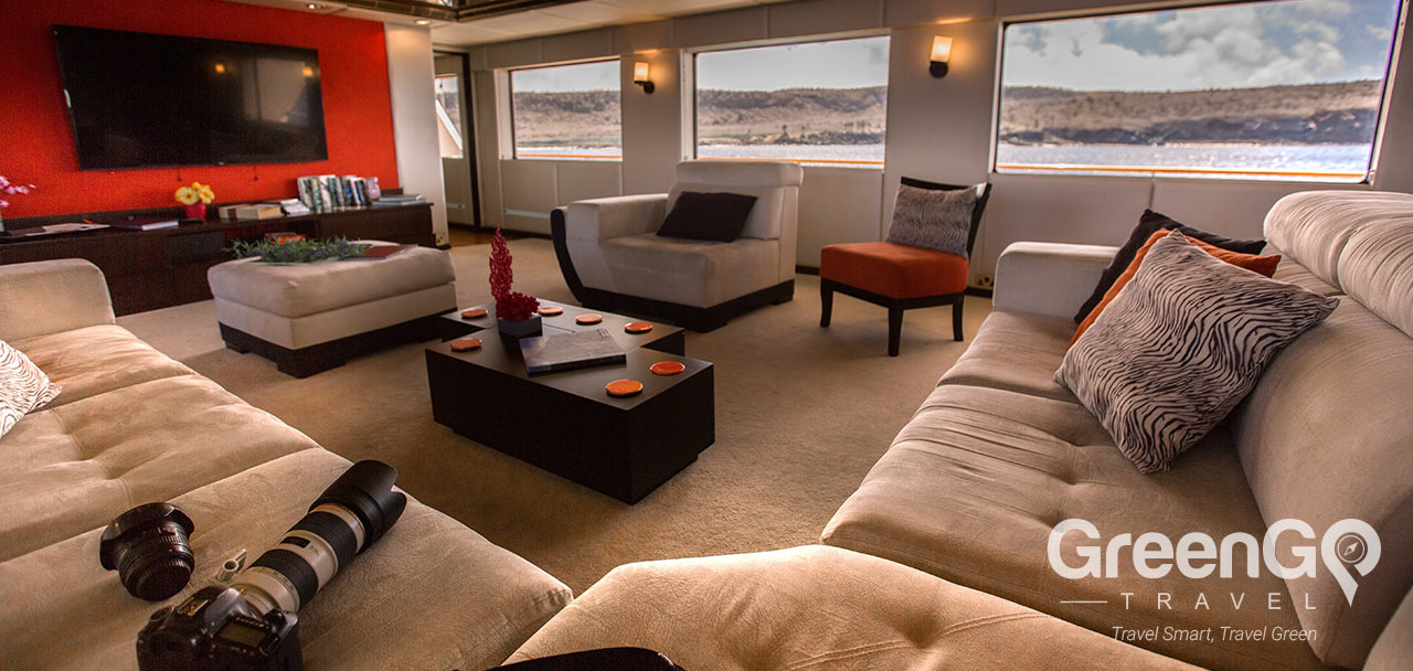 Passion Galapagos Yacht - Interior Lounge 2