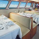 Reina Silvia Galapagos Yacht - Dining Area