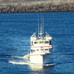 Reina Silvia Galapagos Yacht - Frontal View