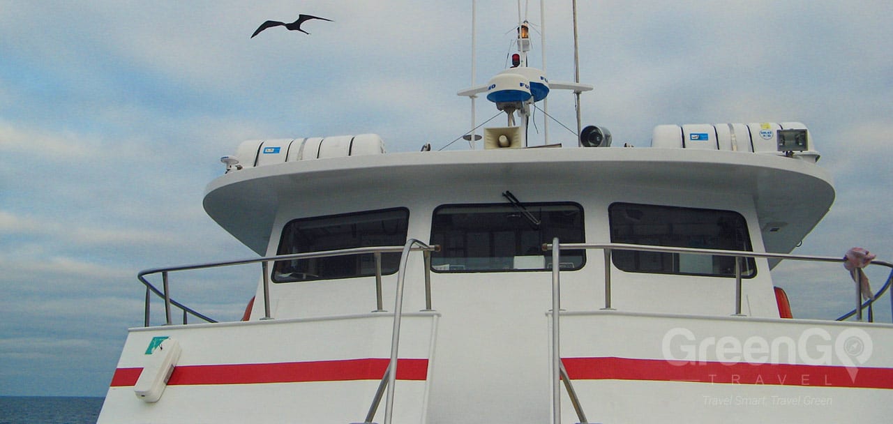Reina Silvia Galapagos Yacht - Observation Deck
