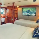 Reina Silvia Galapagos Yacht - Twin Cabin
