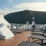 Santa Cruz 2 Galapagos Ship - Sun Deck