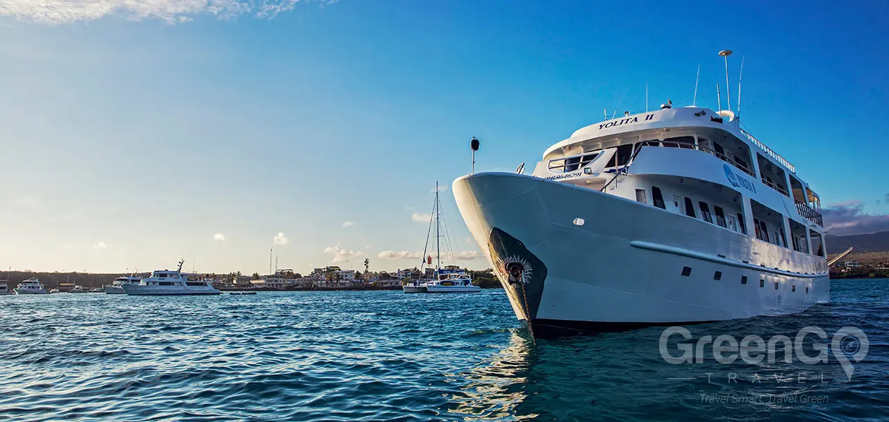 Yolita II Galapagos Yacht - Front