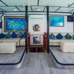 Yolita II Galapagos Yacht - Lounge Area