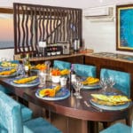 EcoGalaxy Galapagos Catamaran - Dining Room