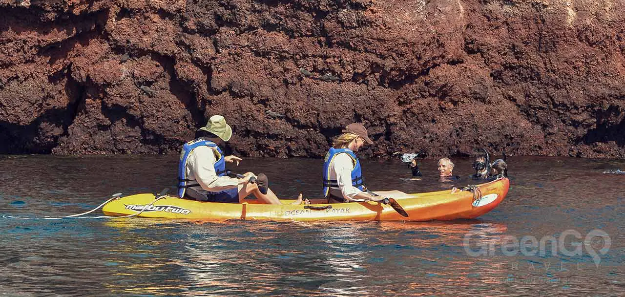 Eric & Letty Galapagos Yachts - Kayaking