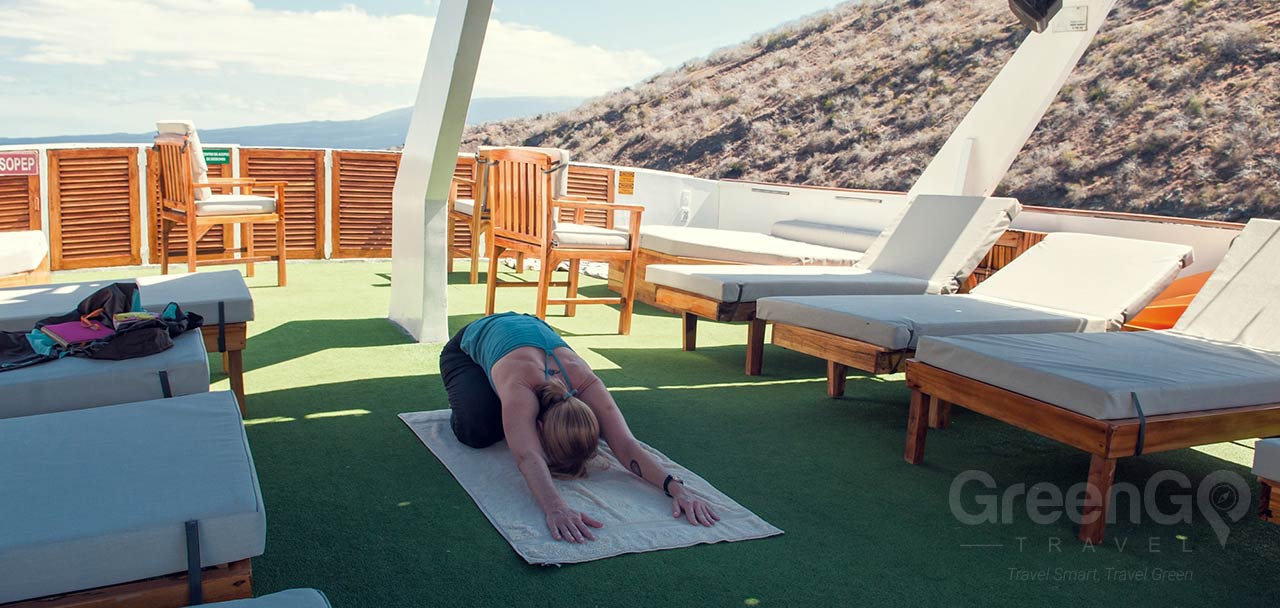 Eric & Letty Galapagos Yachts - Yoga & Outdoor Relaxation