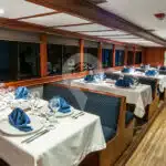 Letty Galapagos Yacht Dining Room