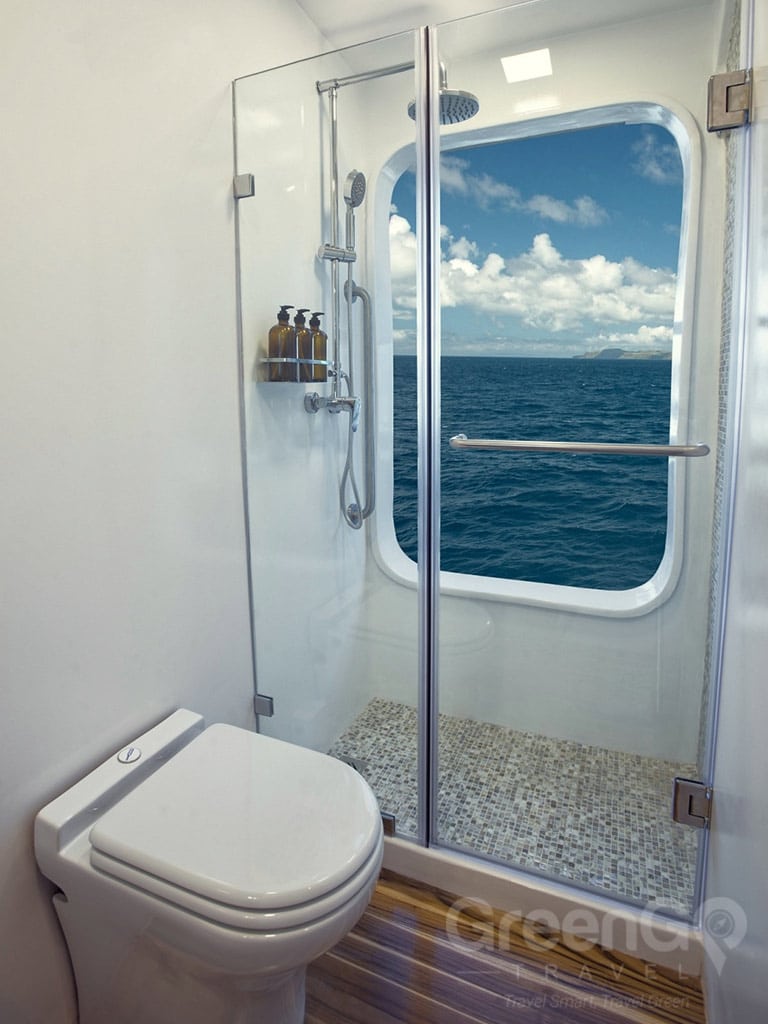 Origin Galapagos Yacht - Bathroom