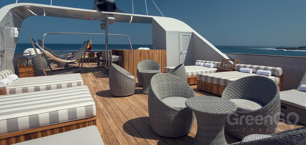 Origin Galapagos Yacht - Sun Deck